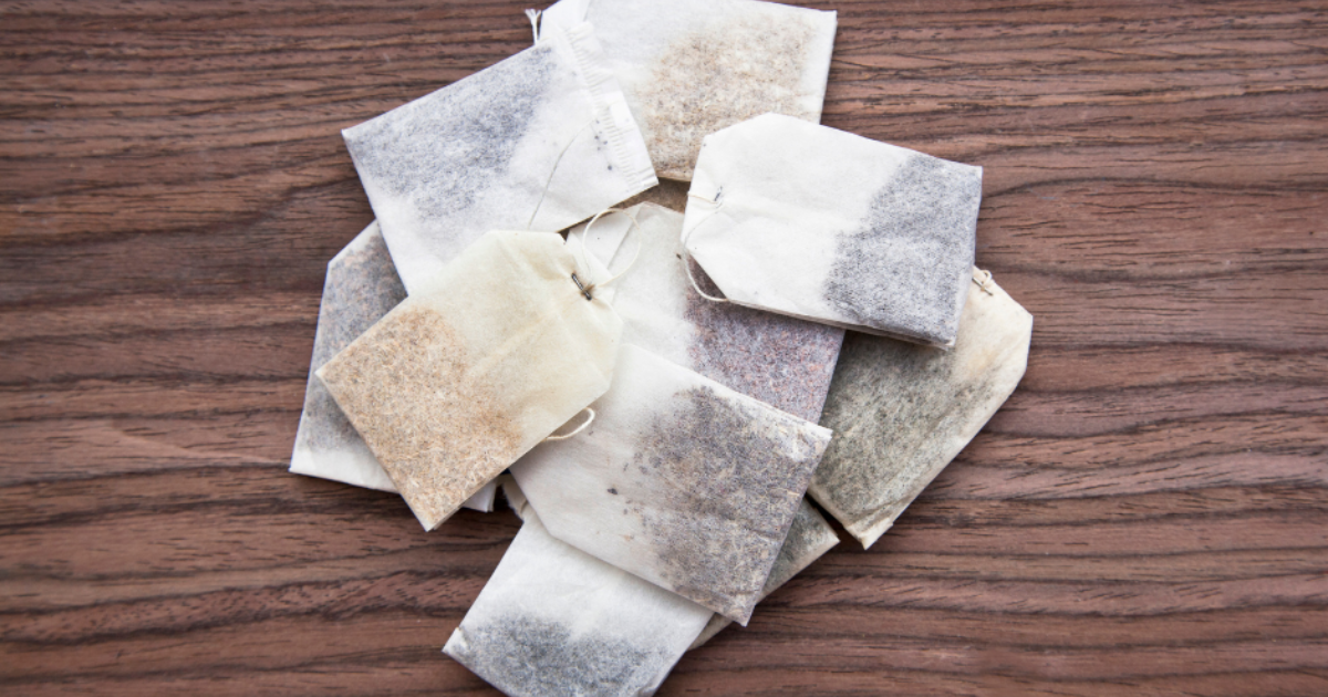Are you composting your tea bags?
